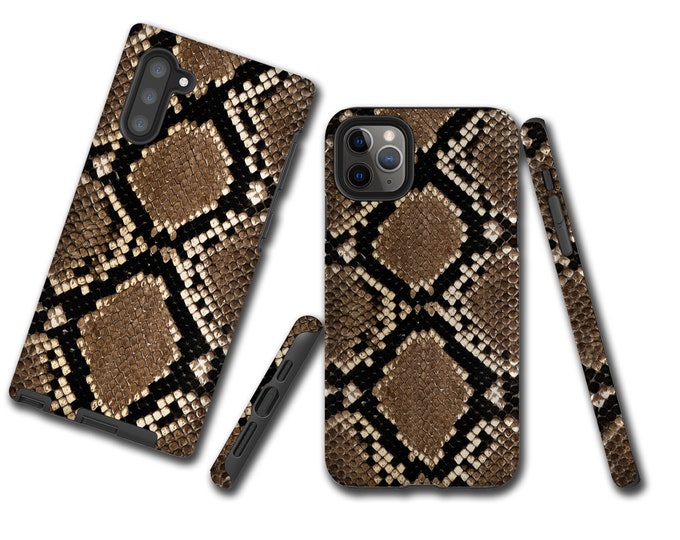 Snakeskin Design iPhone 13 Pro Max Case, iPhone 7, Samsung Galaxy Note 10, Galaxy S10 Plus, iPhone XR, iPhone XS max, iPhone 8, iPhone 6