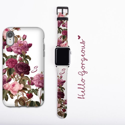 apple watch floral case