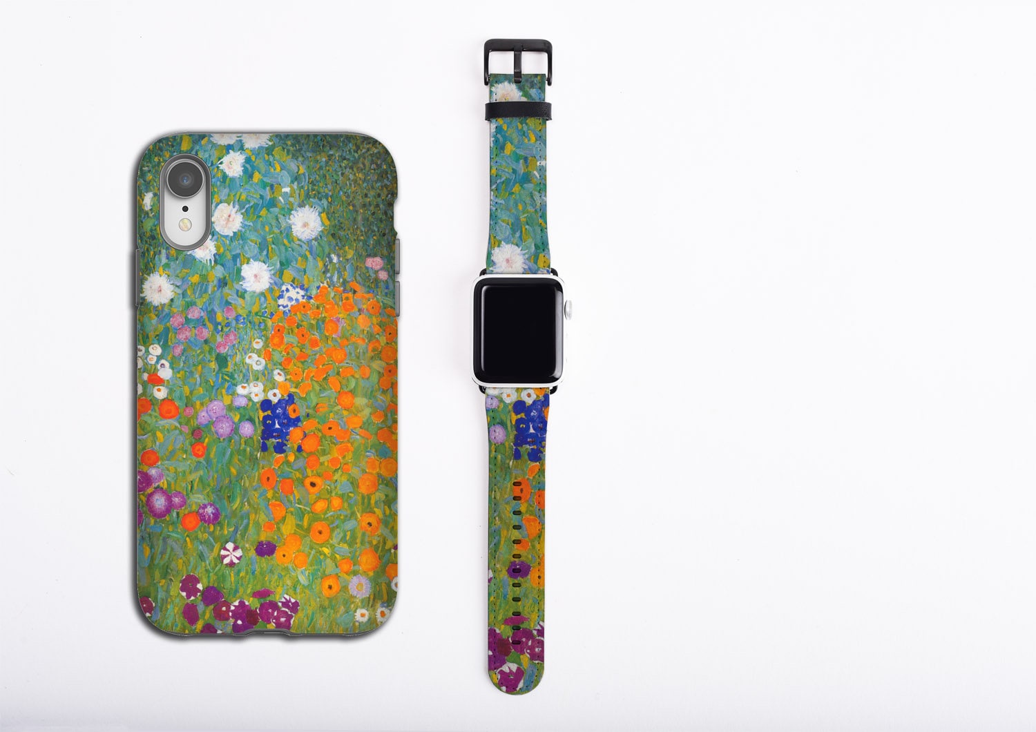 iphone case and apple watch band set