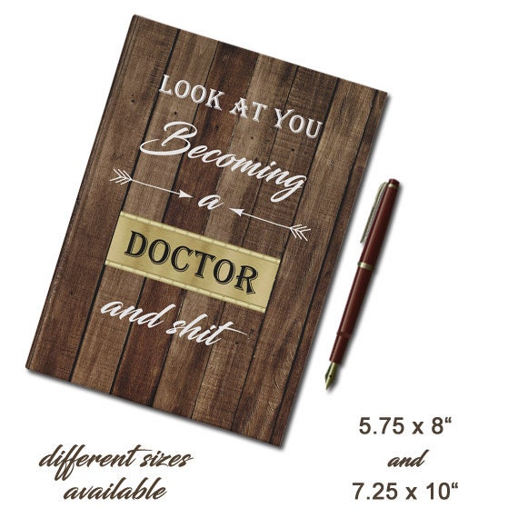 doctor graduation gift hardcover