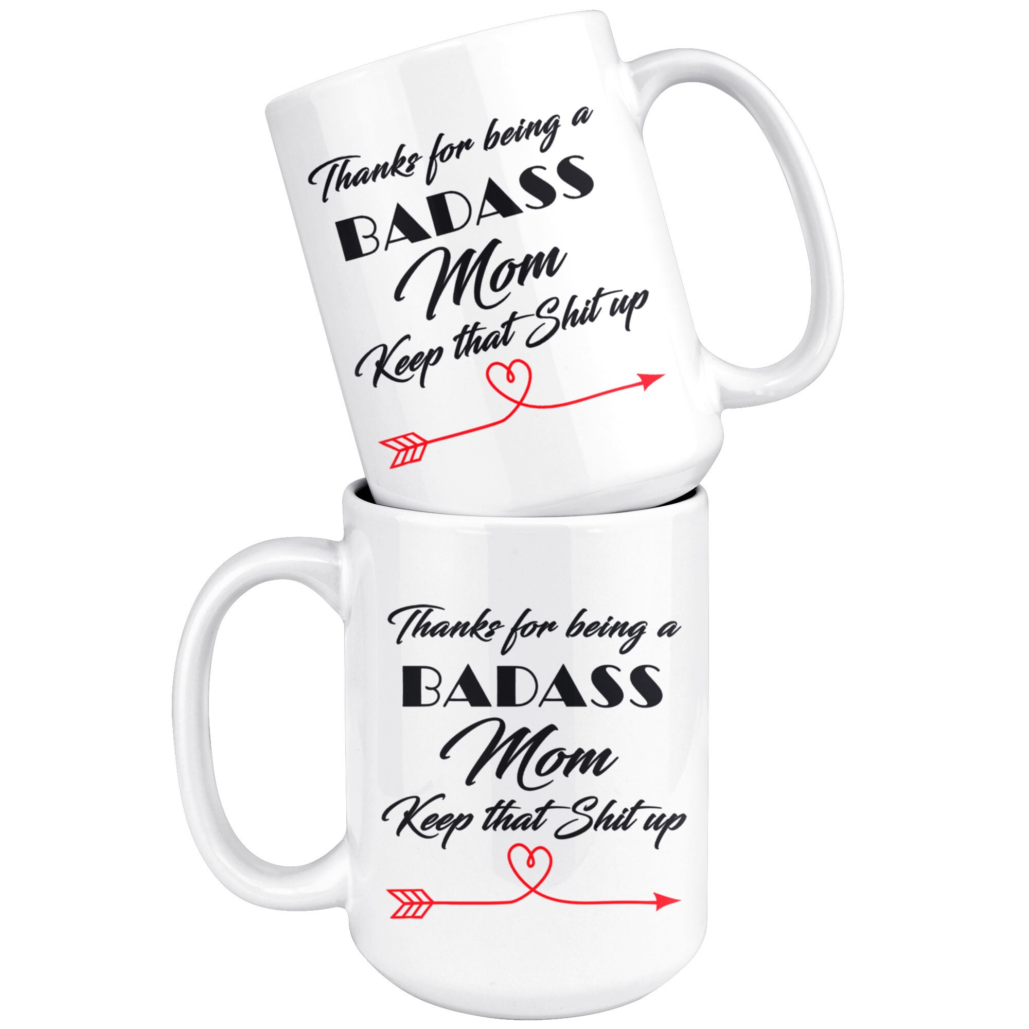 badass mom mug