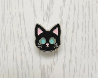 Binx Black Cat Pin, Geschenk für Katzenliebhaber - *Halloween Pins*