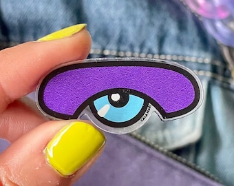 Smöl Fren | Acrylic Eye Pin