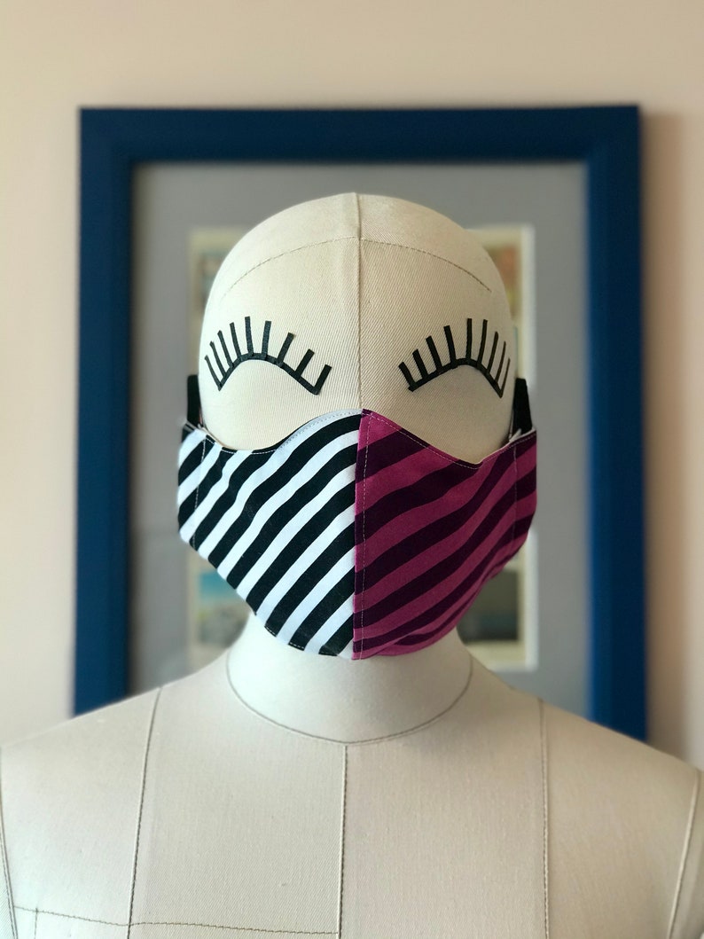 Face Mask Size XLARGE Washable Reusable 3 Layers Choice Etsy