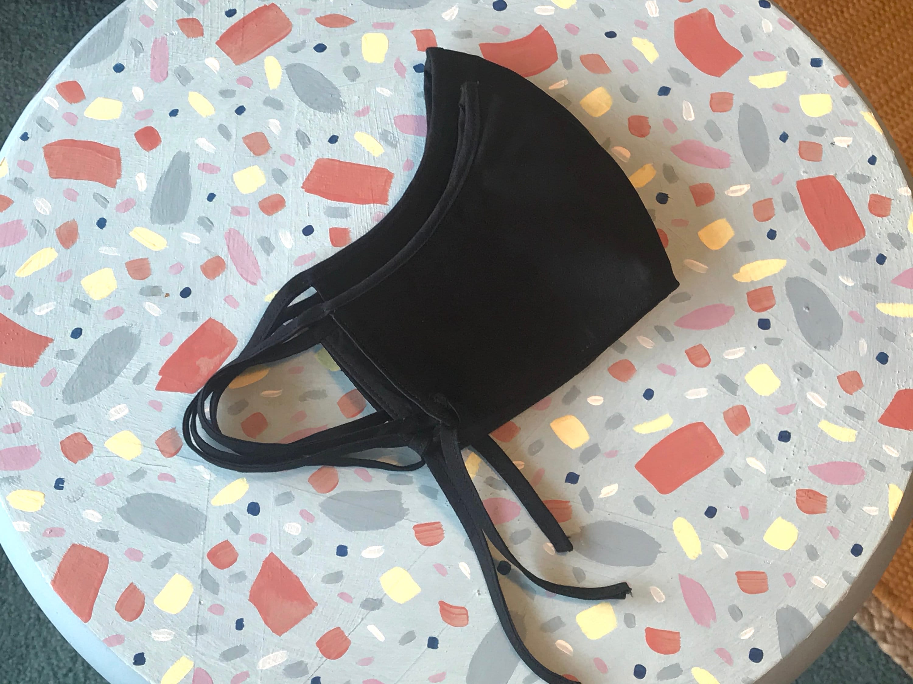 Sale All Black Face Mask LARGE or MEDIUM washable Etsy