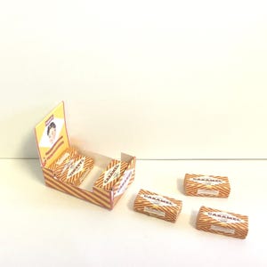VARIOUS Dolls house shop counter displays  modern biscuit bars