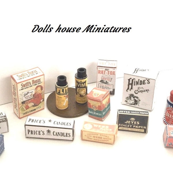 Vintage household items