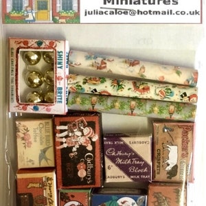 Vintage style Christmas accessories