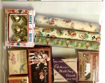 Weihnachtsaccessoires im Vintage-Stil