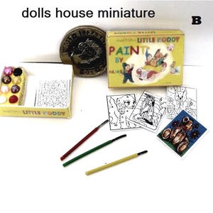 różne MINIATUROWE gry pudełkowe w stylu vintage różne