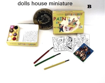 various MINIATURE vintage style boxed games various