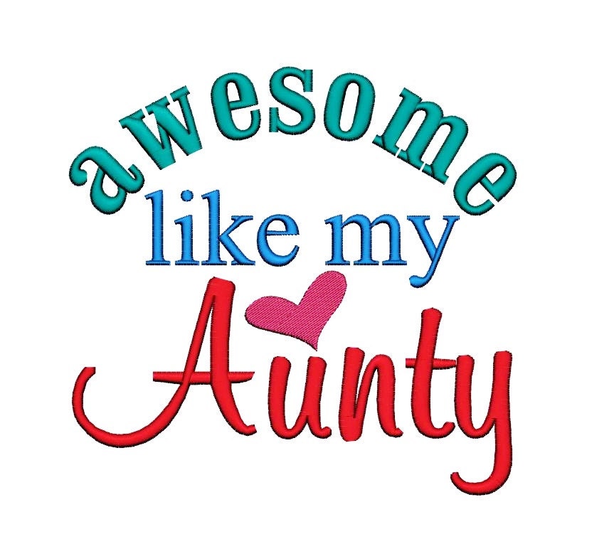 Awesome like my aunty instant download machine embroidery  etsy uk Awesome like my aunty instant download machine embroidery  etsy uk