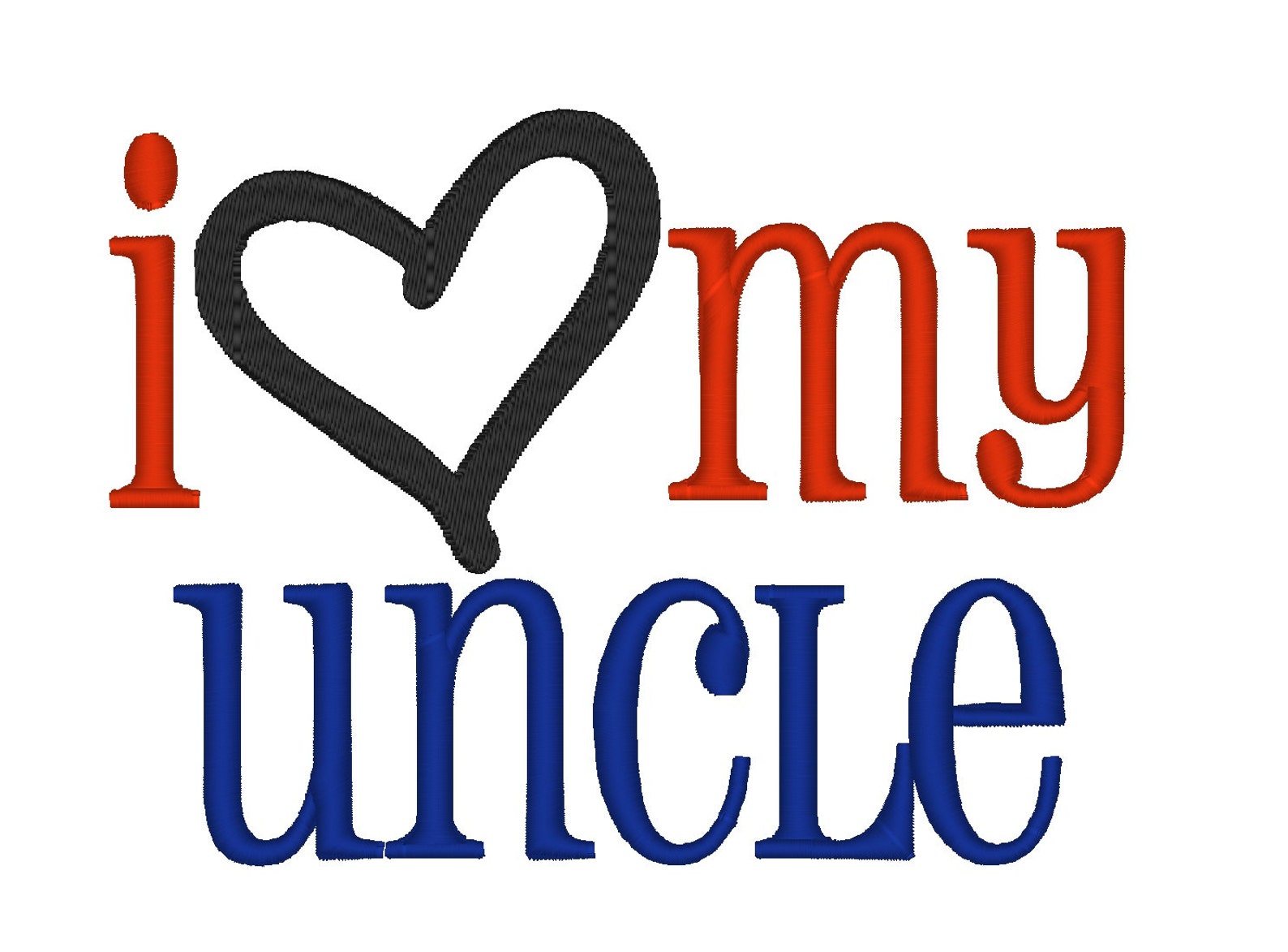 Married To The Uncle Of Love Rival I Love My Uncle. Instant Download Machine Embroidery Design. | Etsy