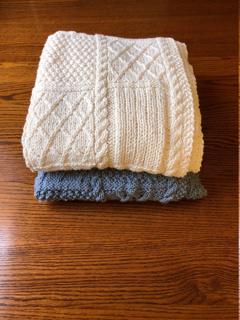 Aran Cable Cozy Wrap Pattern Etsy