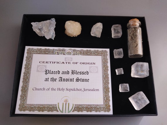 Dead Sea Halite Cubes Natural Wonder Inspirational gift from the Holy land Crystal energy