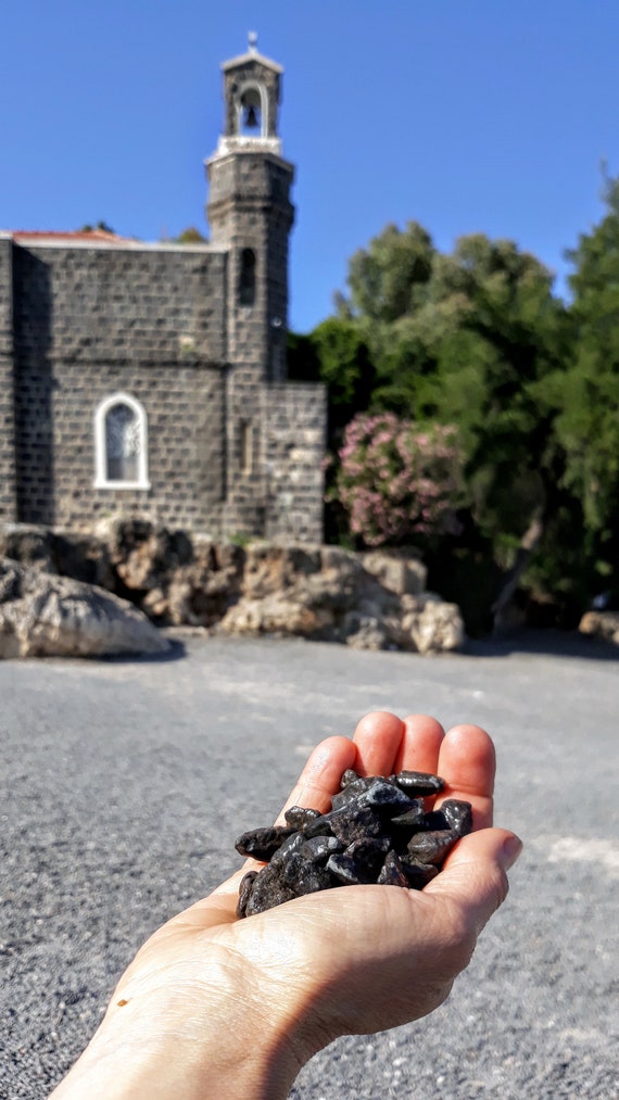 Capernaum and Church of Multiplication Rocks Jesus path Miracles Galilee  Certified