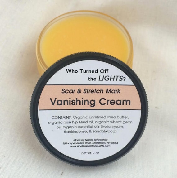 Vanishing Cream Organic Stretch Mark & Wrinkle Cream /Vanishing Cream -- Organic Stretch Mark & Wrinkle Cream / Pregnancy Cream / Scar Remover / Belly Butter - _