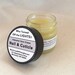 Intensive Care Nail & Cuticle Cream (Organic) - with Shea Butter and Tea Tree Oil / Salve / Nail Care / Cuticle Balm / Cuticle Butter 