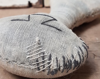 Primitive Doll Face Finishing Guide: Informative gallery of different effects using Stitch, Paint, Bleach (PDF Pattern)