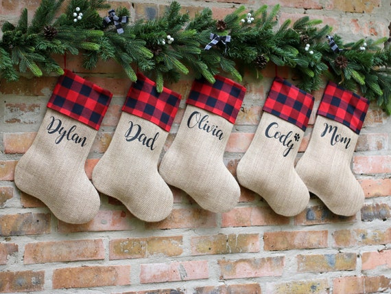 Custom cheap stockings etsy