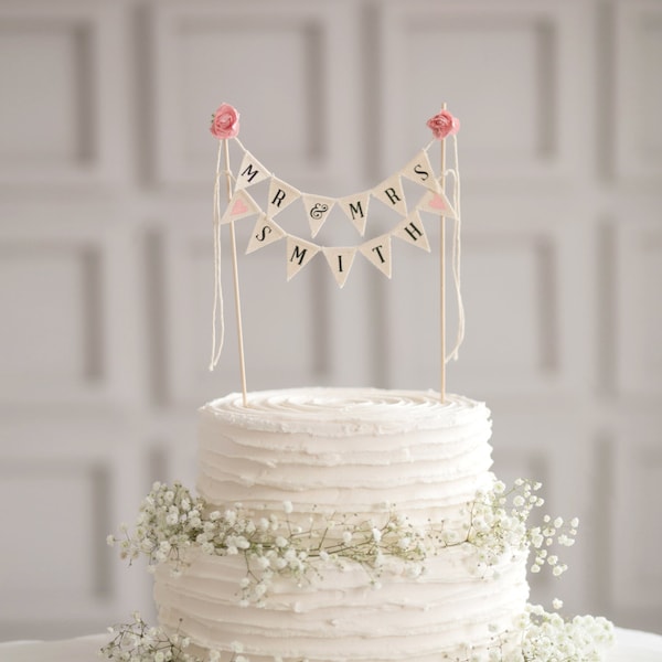 Mr & Mrs Wedding Cake Topper, wedding rustic cake toppers, personalized wedding cake topper, custom wedding cake topper