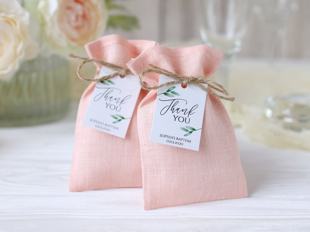 Linen Gift Bags Linen Favor Bags Wedding Gift Bags Natural Etsy