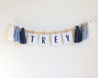 Baby Banner, Boy Baby Shower, Tassel Garland first birthday decorations, first birthday party, first birthday decor, first birthday banner