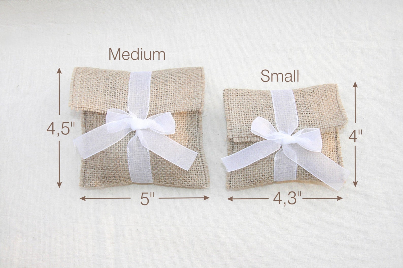 Rustic Favor Bags Burlap Favor Bags Rustic Gift Bags Etsy