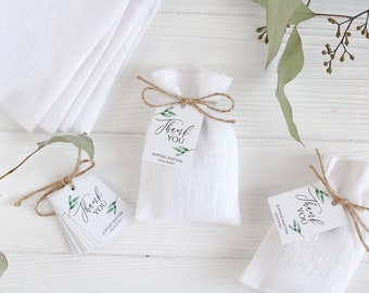 white favor bags, Rustic wedding Gift Bags, wedding candy bags, Baptism Favor Bags, wedding gift bags, Wedding Linen bags