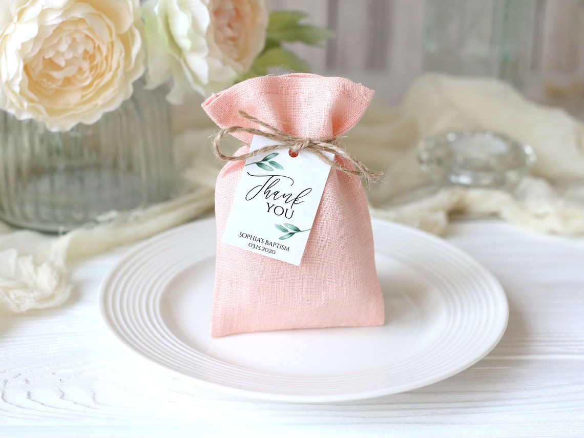 Linen Gift Bags Linen Favor Bags Wedding Gift Bags Natural Etsy