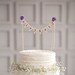 Wedding Date Cake Topper, Wedding Date Banner, Burlap Wedding Cake ...