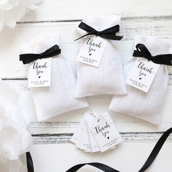 Personalized white favor bags, jewelry bags, Personalized Favor Bags, custom Favor Bags, Custom name gift bag, Personalized wedding Bags