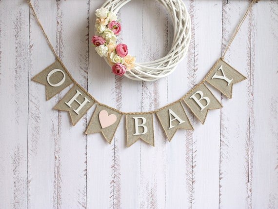 Oh Bebe Banniere Oh Baby Baby Shower Bebe Banniere Banniere Etsy