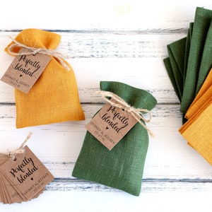 Linen Favor Bags, Wedding Gift Bags, Natural Rustic Bags, Rustic gift bags, Country wedding, Burlap wedding, Candy Bags, Baptism favor bags
