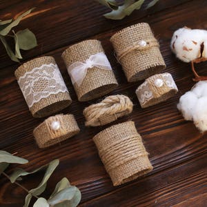 Burlap Wedding Napkin Rings, Rustic Wedding Decor, Rustic Wedding Napkin, Wedding Table Decor,  Rustic Wedding, Wedding Napkin Rings