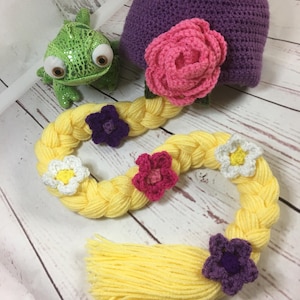 Rapunzel Crocheted Hat
