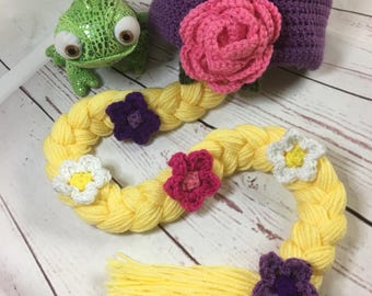 Rapunzel Crocheted Hat