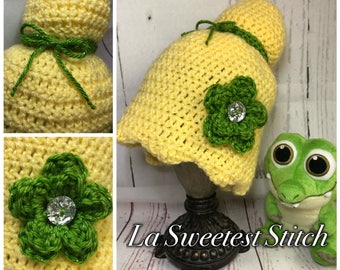 Tinkerbell Inspired Crocheted Wig