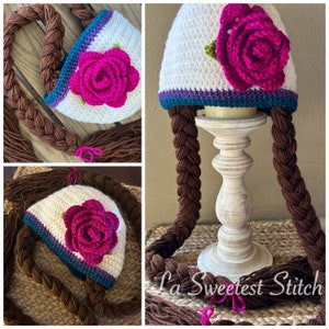 Encanto Mirabel Inspired Handmade Crocheted Hat