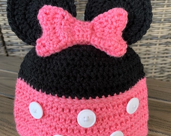 Minnie Mouse Ear Hat