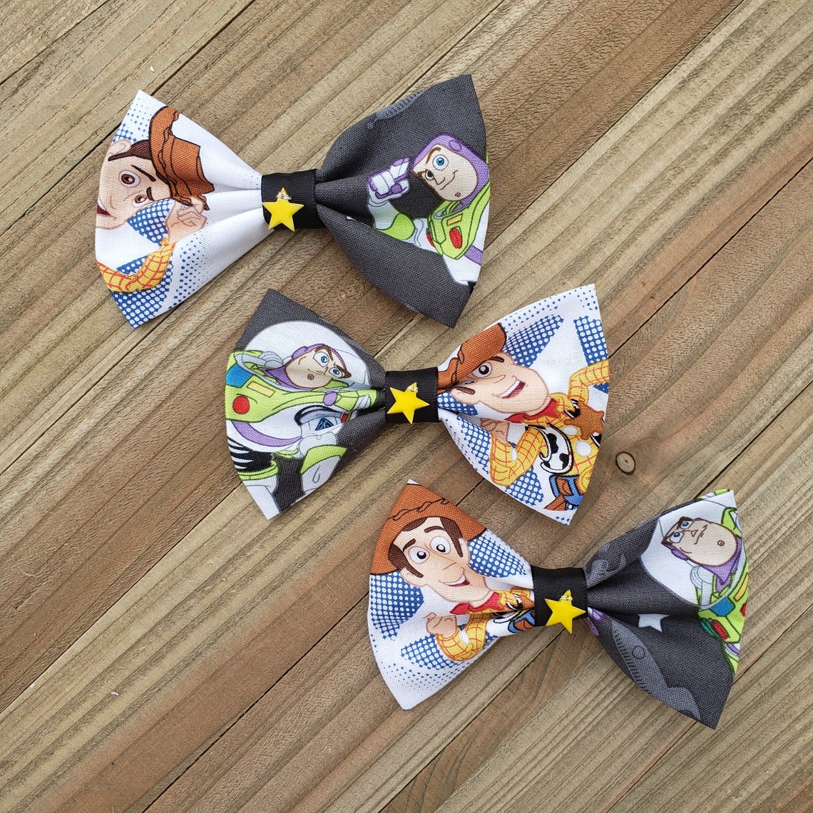 Best Buds Bow // Buzz Lightyear Bow Woody Bow Toy Story Bow Etsy