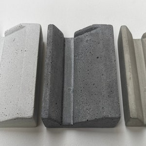 raw living Concrete soap dish image 5
