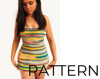 crochet halter dress tutorial