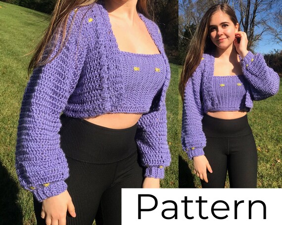 tube top cardigan set