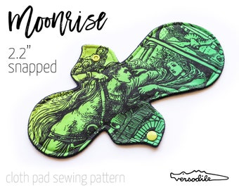 2.2" MOONRISE Cloth Menstrual Pad Sewing Pattern