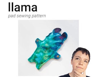 9" & 11" LLAMA | Cloth Pad Patterns | DIY Cloth Menstrual Pads