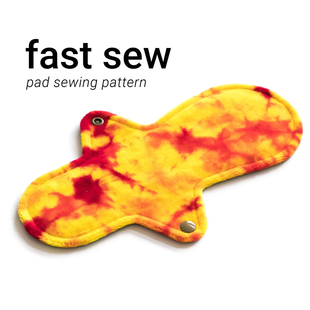 Cloth Pad Sewing Pattern | PDF Download | With Video Demo - Etsy