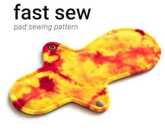 Cloth Pad Sewing Pattern | PDF Download | With Video Demo