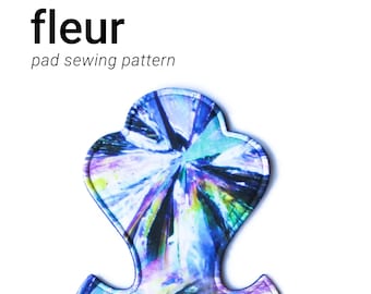 FLEUR| 2.5" and 3" snapped | Cloth Pad Sewing Patterns | 12 lengths Full Bundle | Mix & Match
