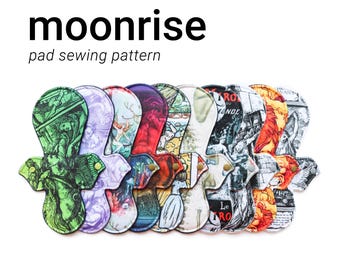 Cloth Pad Pattern | 6" to 18" | DIY Cloth Menstrual Pads